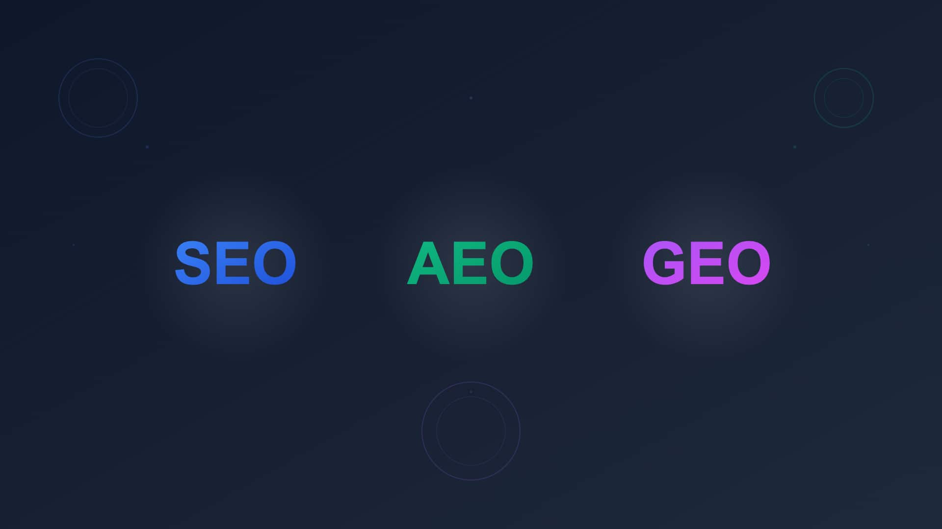 2025 SEO, AEO, GEO 용어 총정리(2025.07 구글 공식 발표 기준) - 나르 엔터프라이즈 블로그